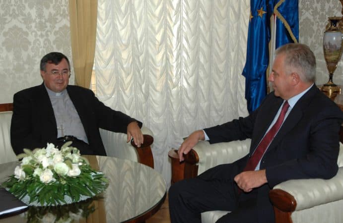 Ivo Sanader, Želimir Puljić