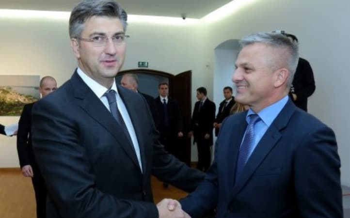 Andrej Plenković, Zvonko Milas